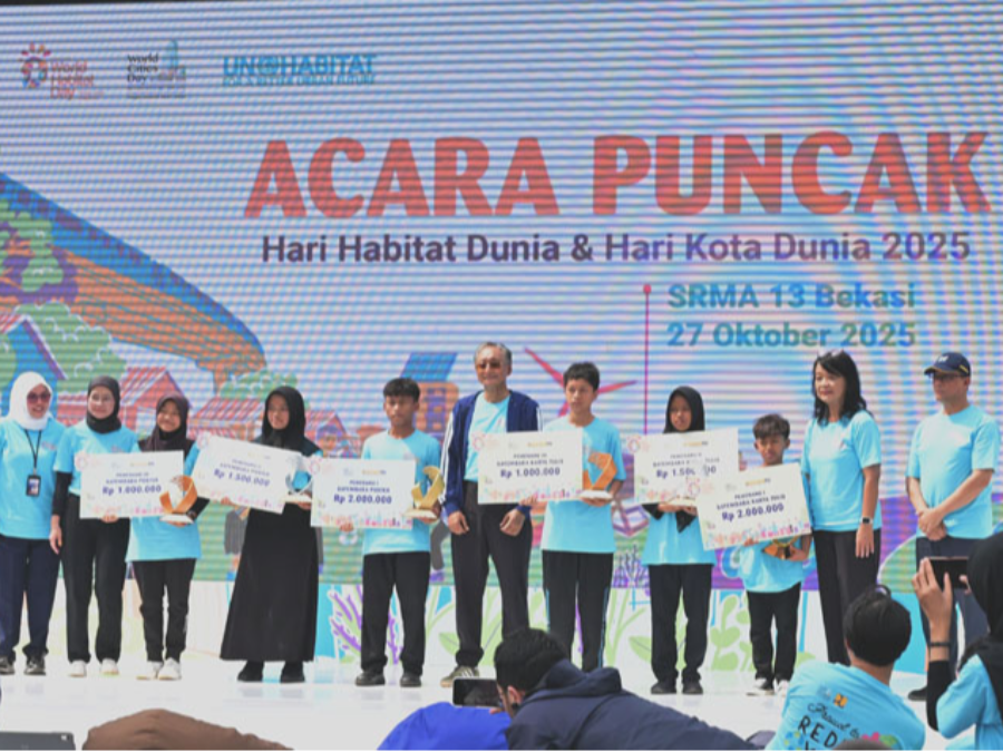 Aksi Pilah Sampah, warnai  Peringatan Hari Habitat Dunia dan Hari Kota Dunia 2025