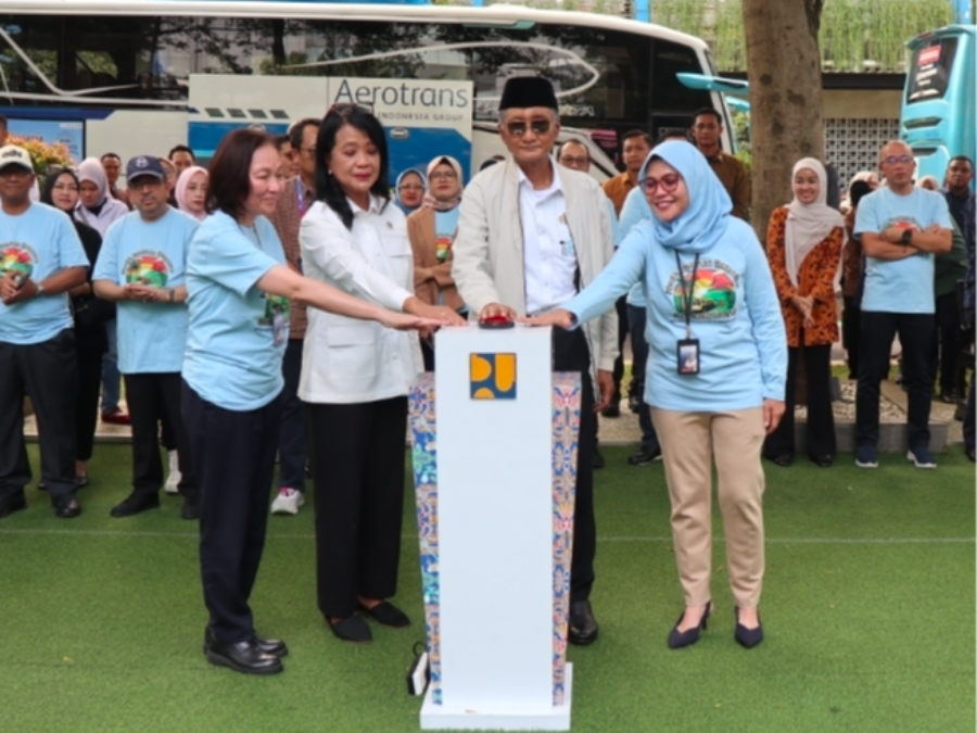 Menteri PU Lepas 300 Pemudik Pegawai Kementerian PU