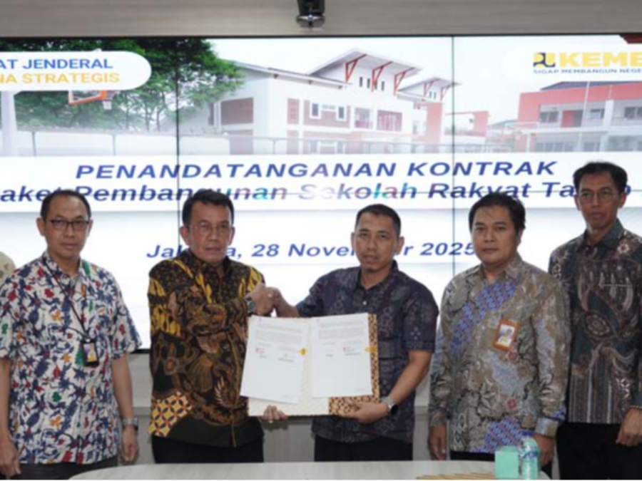 Kontrak Ditandatangani, Pembangunan 29 Sekolah Rakyat Dikebut di Enam Provinsi